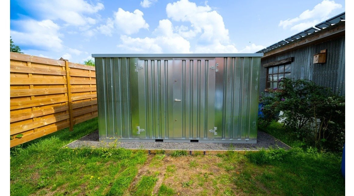 Conteneur de stockage 4 x 2 mètres – avec double porte grand coté – Image 2