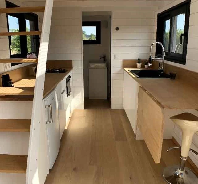 Beste Mezzanine Tiny House Familiale 6 place – Image 9