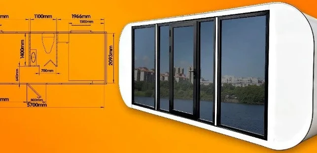 Tiny house bureau Stahlworks Eco 6000 – Image 2