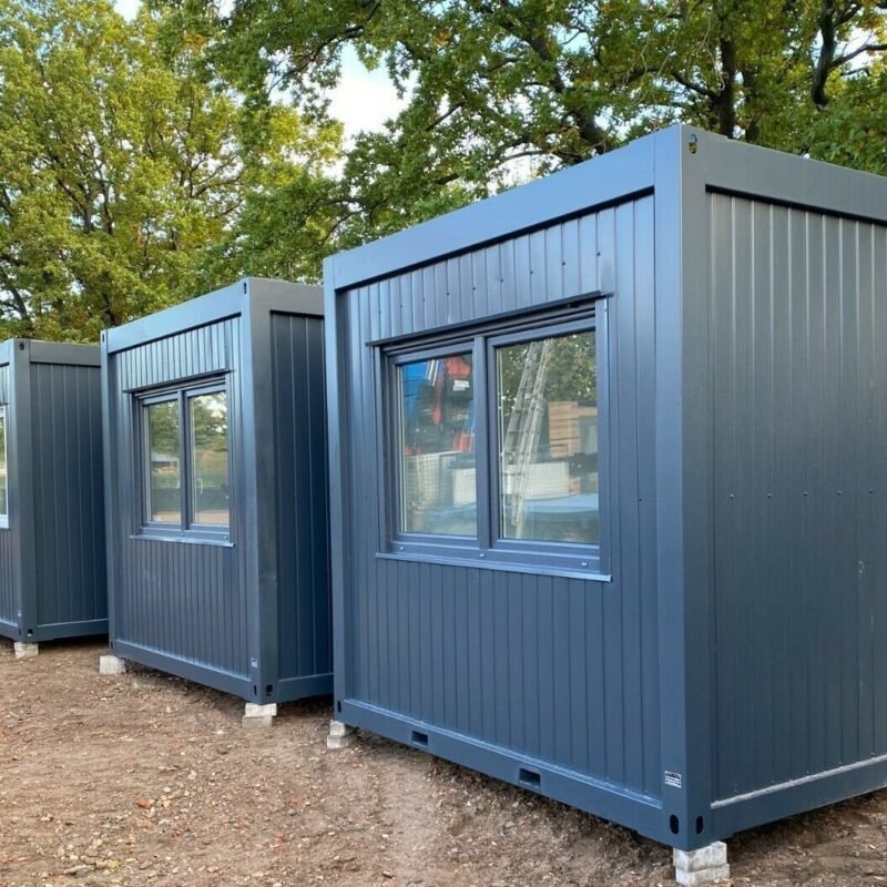 Conteneur de bureau neuf, conteneur de vie, salon 3x3 mètres