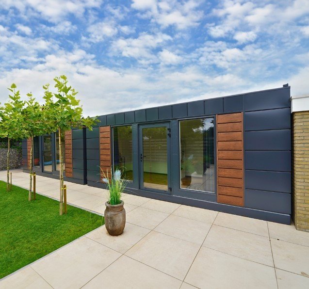 Conteneur Maison Bureau 6×3 mètres modèle Stockholm avec sanitaires et cuisine – Image 14