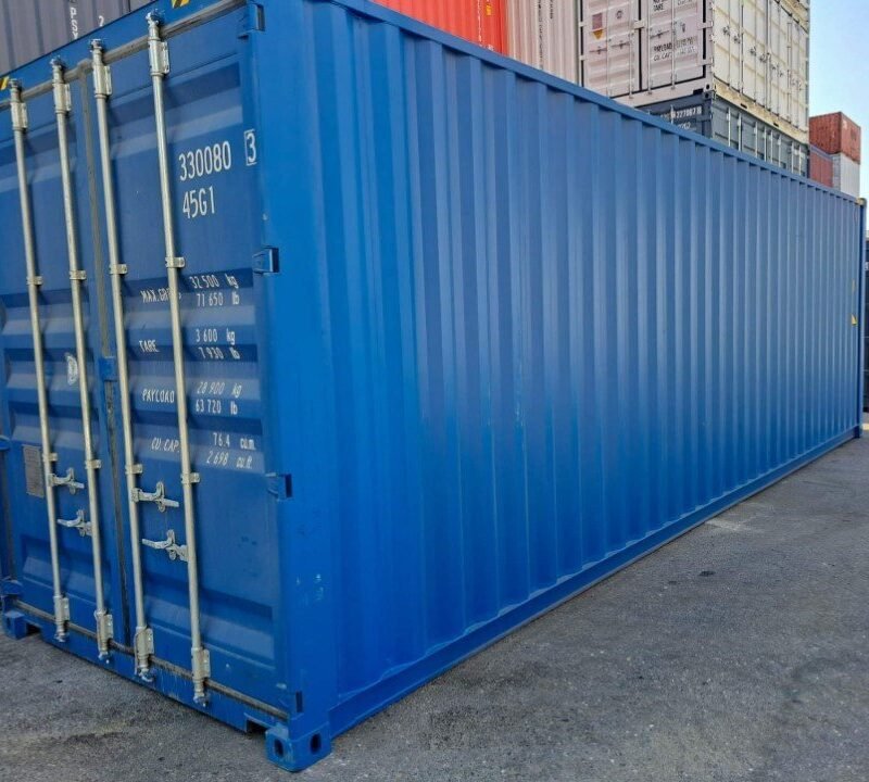 conteneur 30 pieds d'entreposage  High Cube (HC)