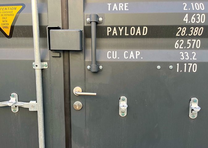 Conteneur Maritime 20 pieds Stand de Vente avec Volet Roulant IICL6 – Image 6