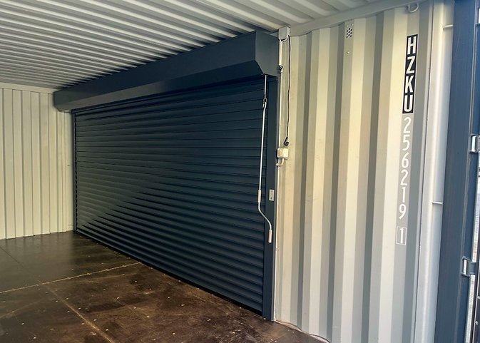 Conteneur Maritime 20 pieds Stand de Vente avec Volet Roulant IICL6 – Image 9