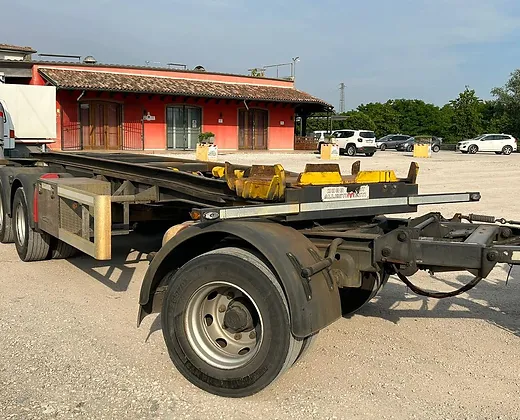 Remorque Benne pneumatique double face accrochable