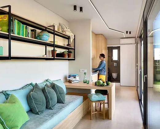 Studio conteneur 40' aménagé habitable – Image 4