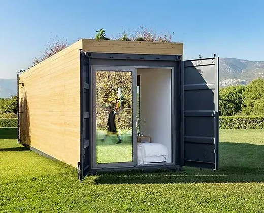 Studio conteneur 40' aménagé habitable