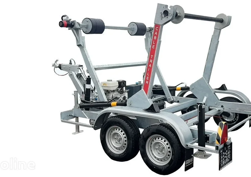 Remorque porte-touret neuf 2025 3 500 kg