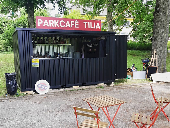 Container bar pliable 4 × 2 mètres noir RAL 9005 – Image 4