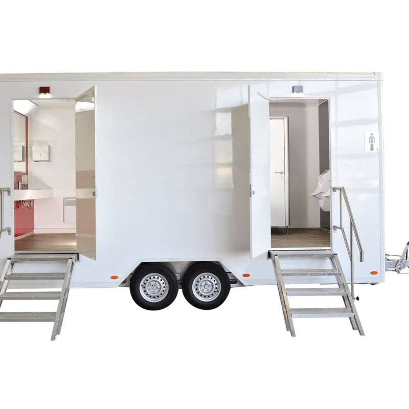 Remorque sanitaire 4 WC 3 urinoirs 3 lavabos