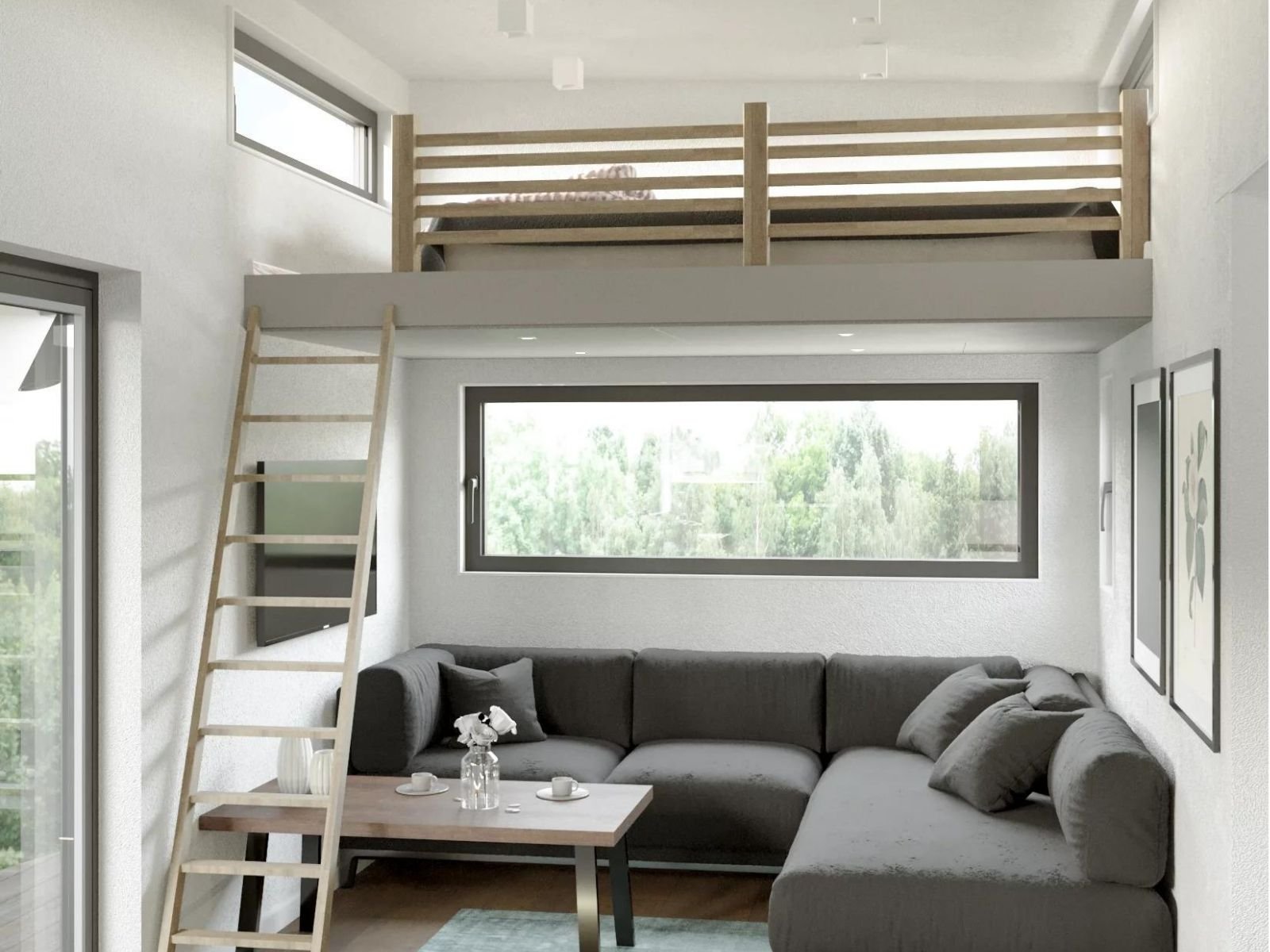 Maison modulaire avec mezzanine – 37 m² – Image 7