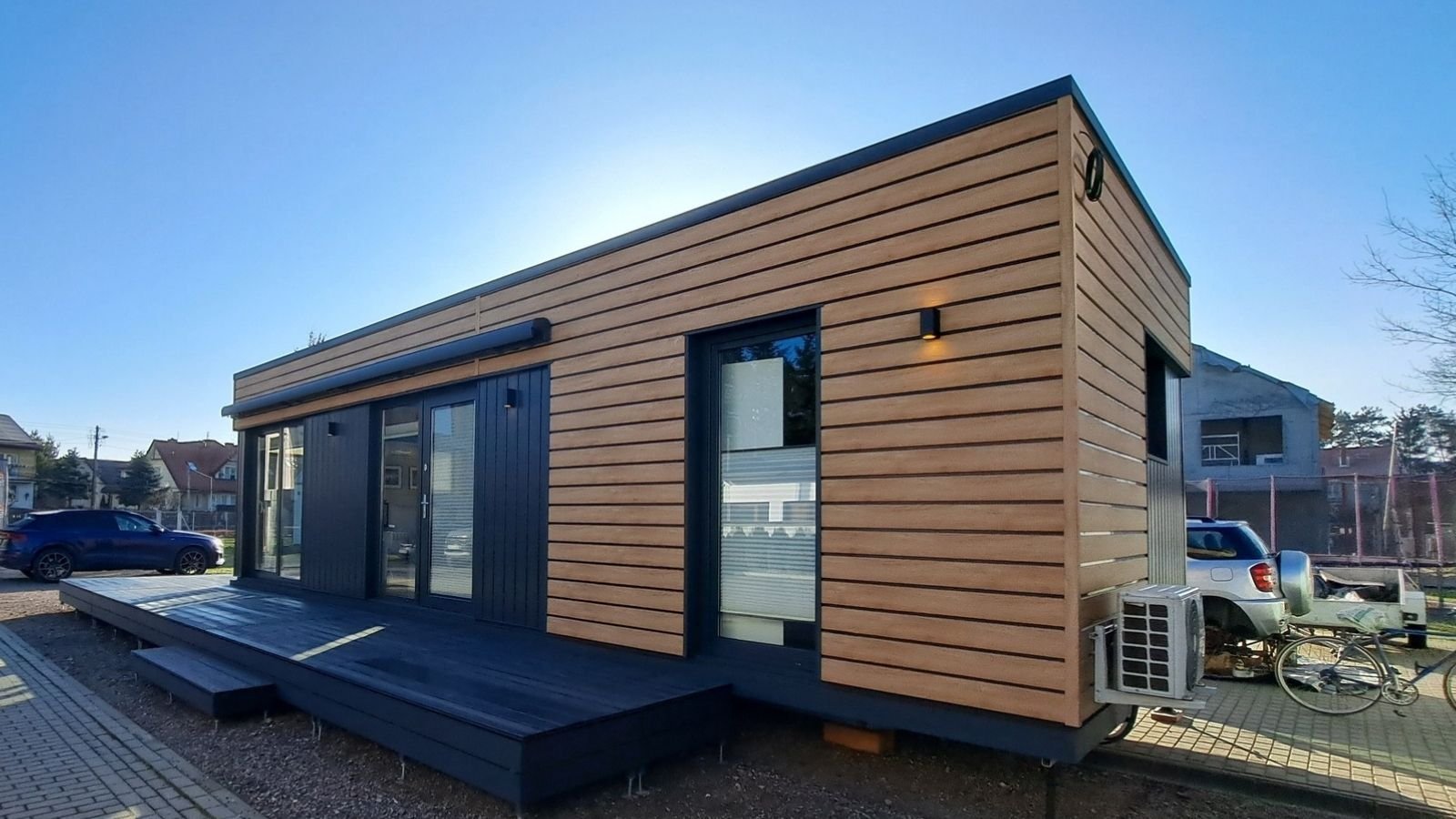 Maison mobile sur roues